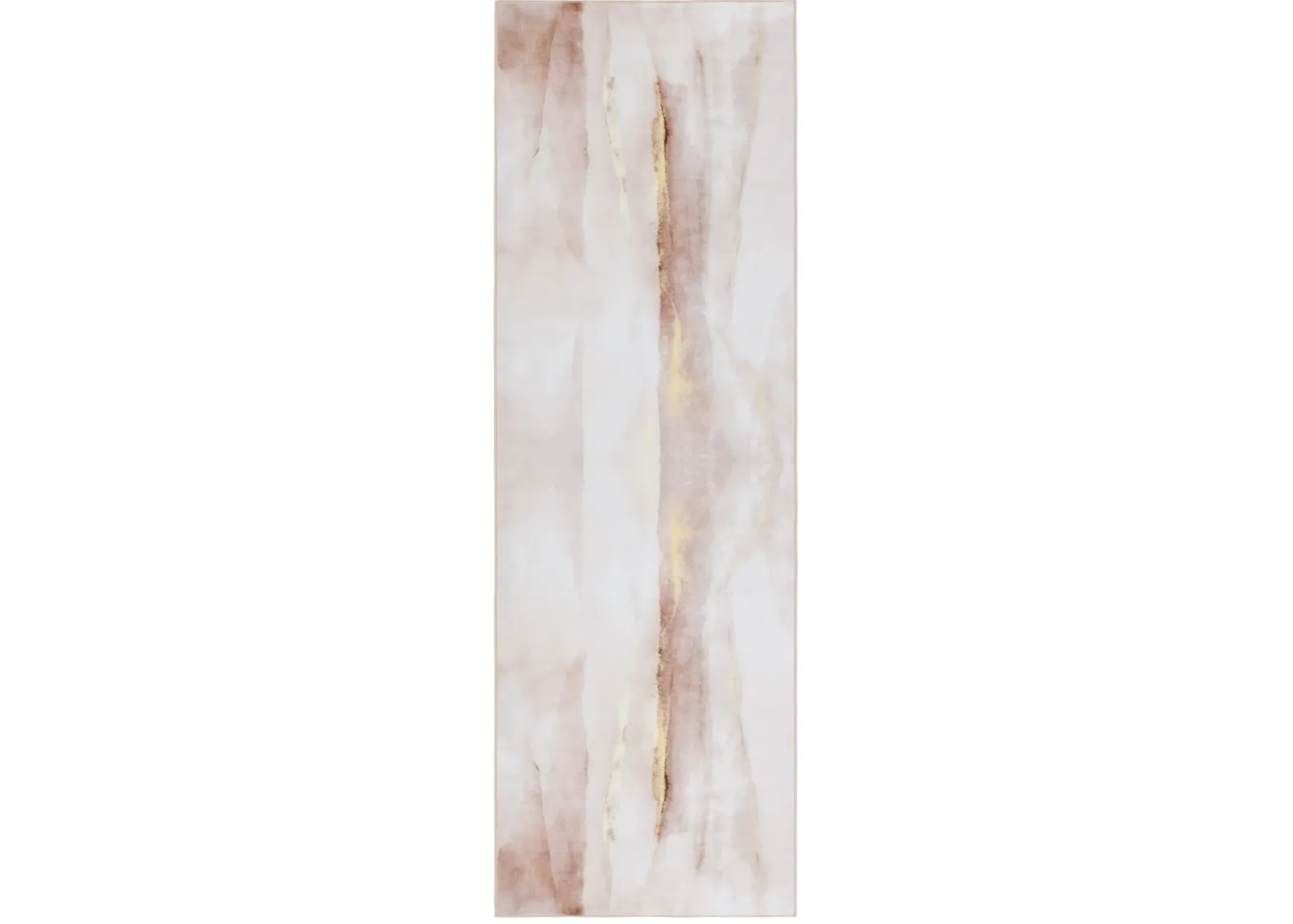 SANTA MONICA 807 BEIGE  2'-6' x 8' Runner Rug