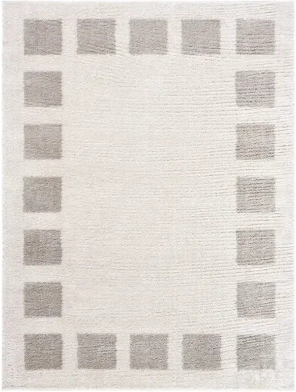 Fossay Shag FSG-2317 5'3" x 7' Machine Woven Rug