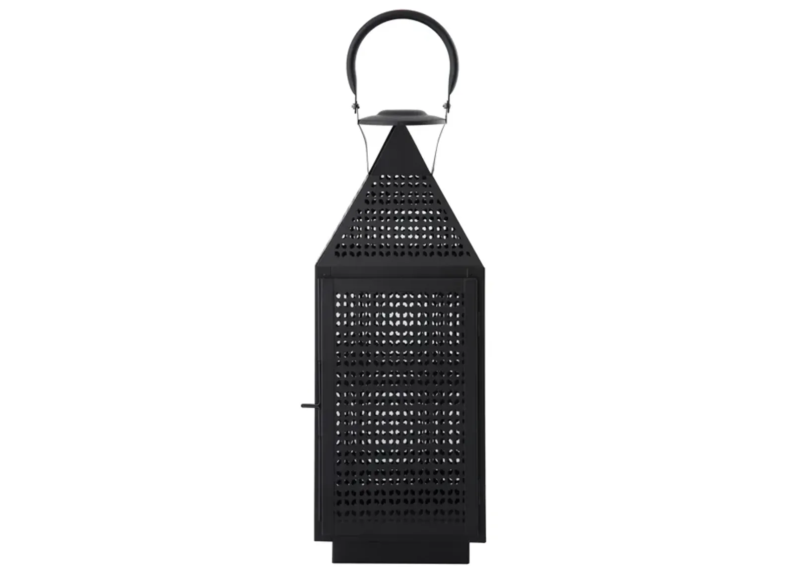 Joey Lantern  -  Medium Matte Black - Set of 2