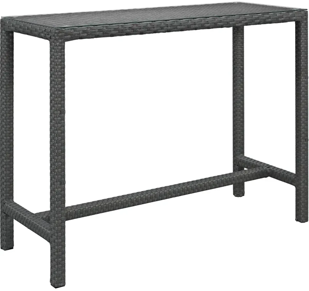 Sojourn Large Outdoor Patio Bar Table