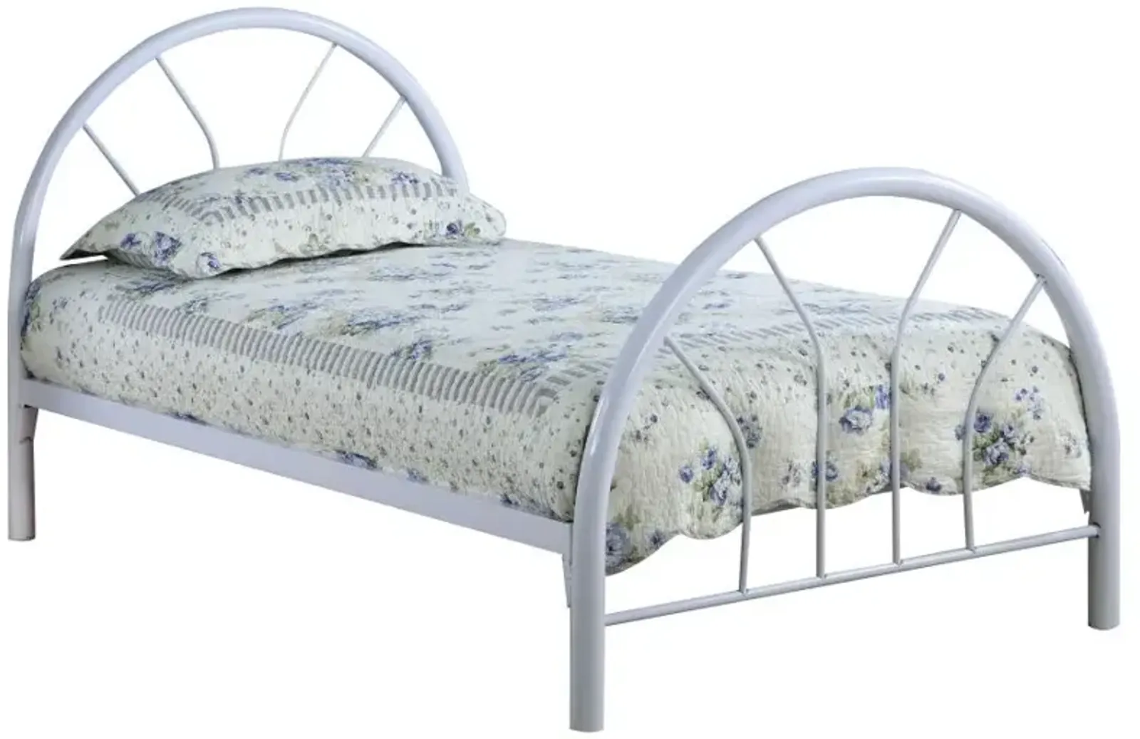 Marjorie Twin Platform Bed White