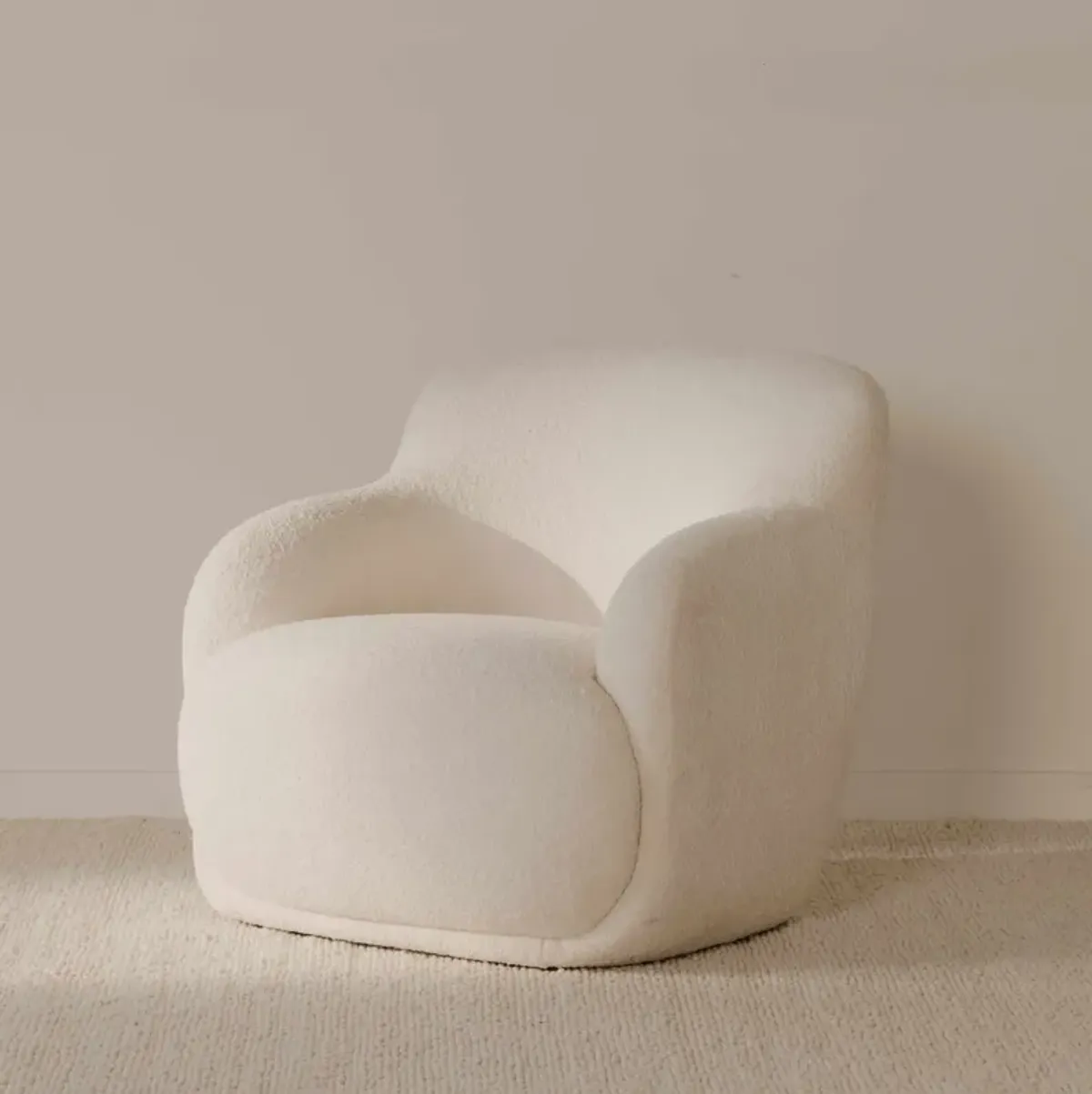 Stevie Lounge Chair Cream