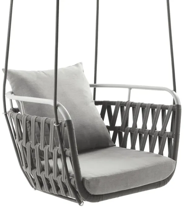 Kaliah Outdoor Patio Aluminum Swing Chair by Modway
