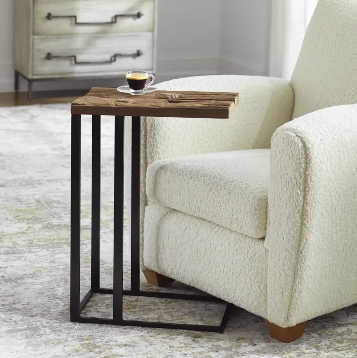 Union Reclaimed Wood Accent Table