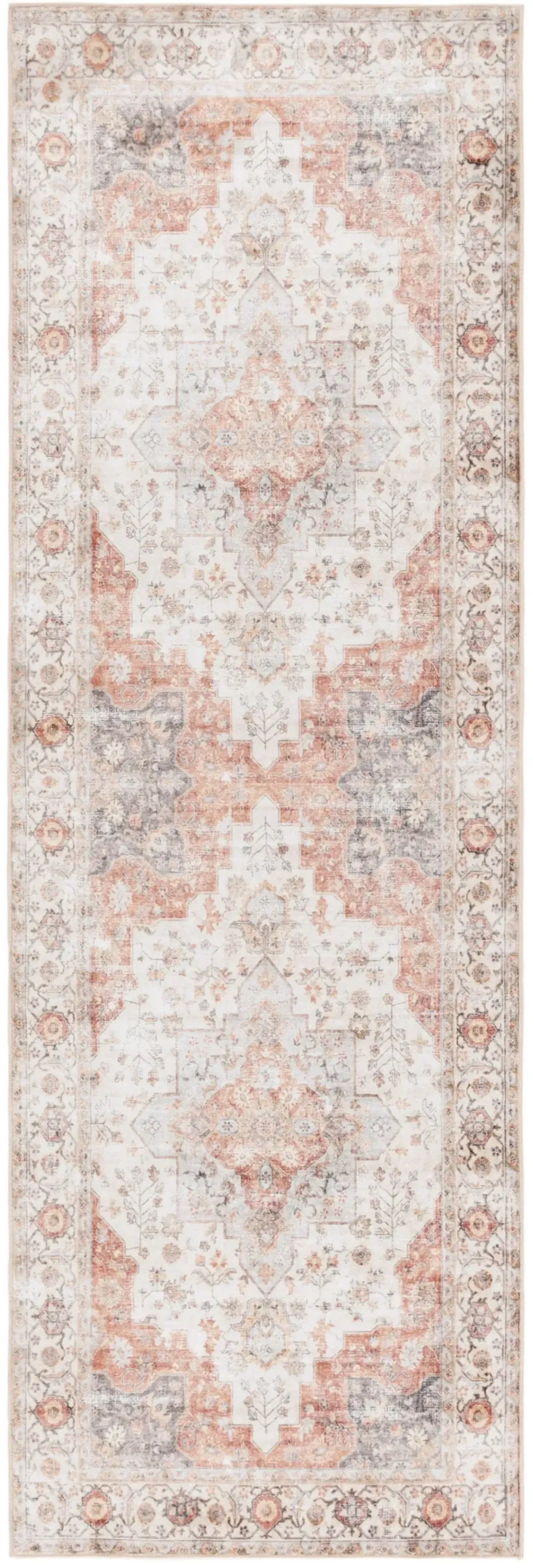 ARIZONA 305 BEIGE  2'-6' x 8' Runner Rug