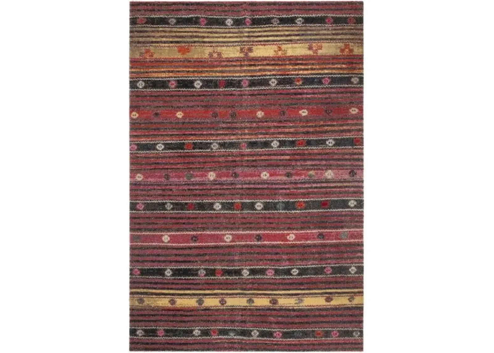 MONTAGE 216 Collection MTG217P-5 Rust / Multi 5'-1" X 7'-6"