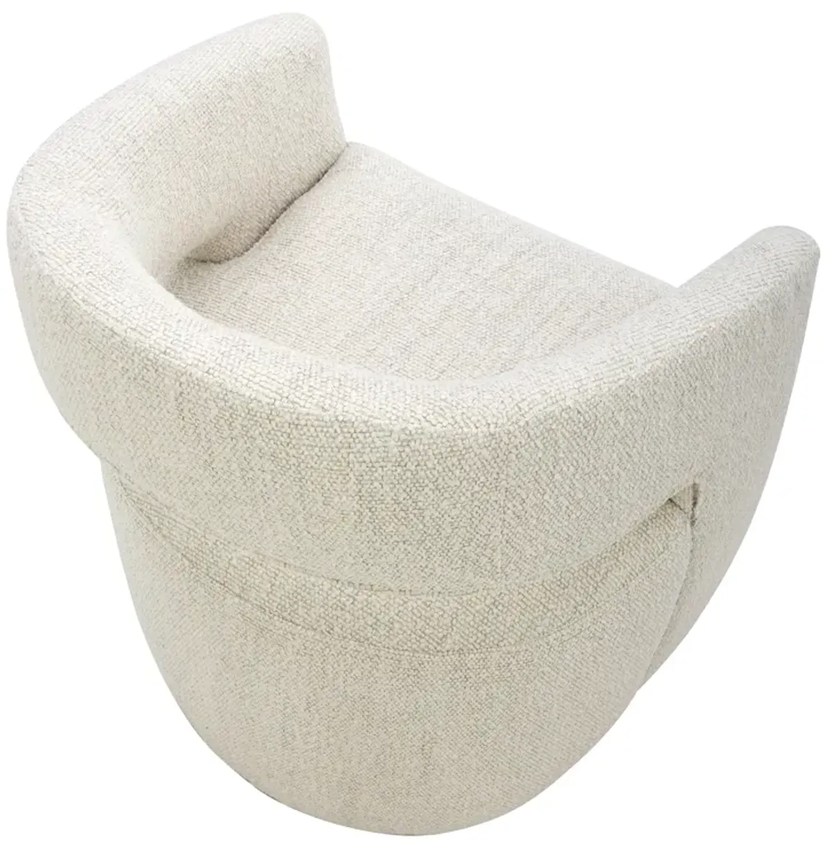 BARROW PERFORMANCE FABRIC ROLLING DINING CHAIR