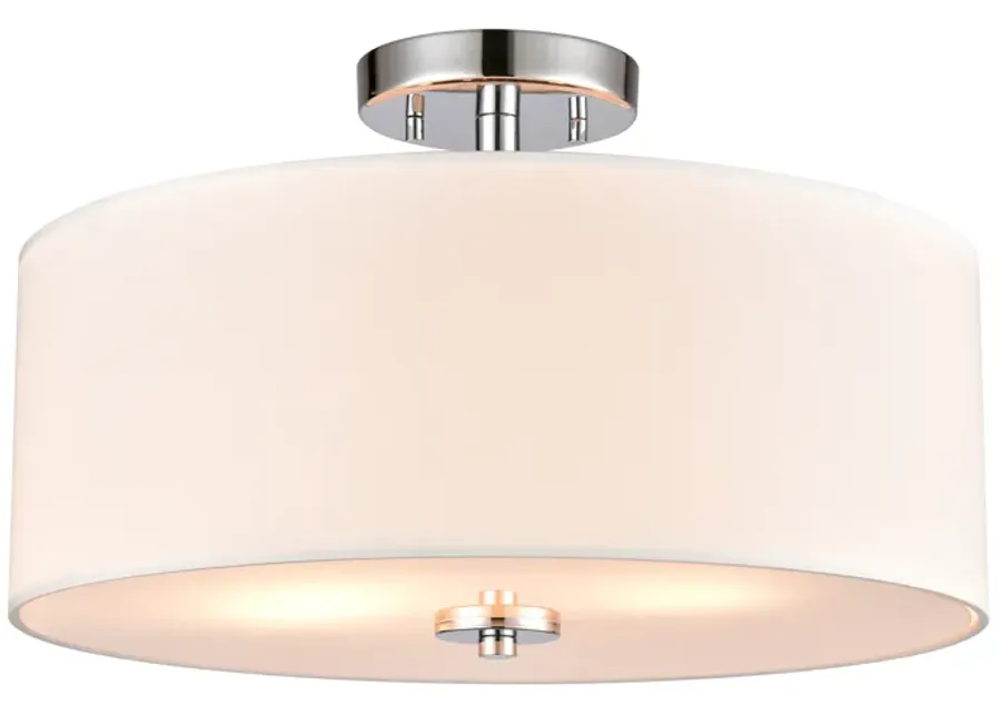 Oakland 2-Light Semi Flush Mount 