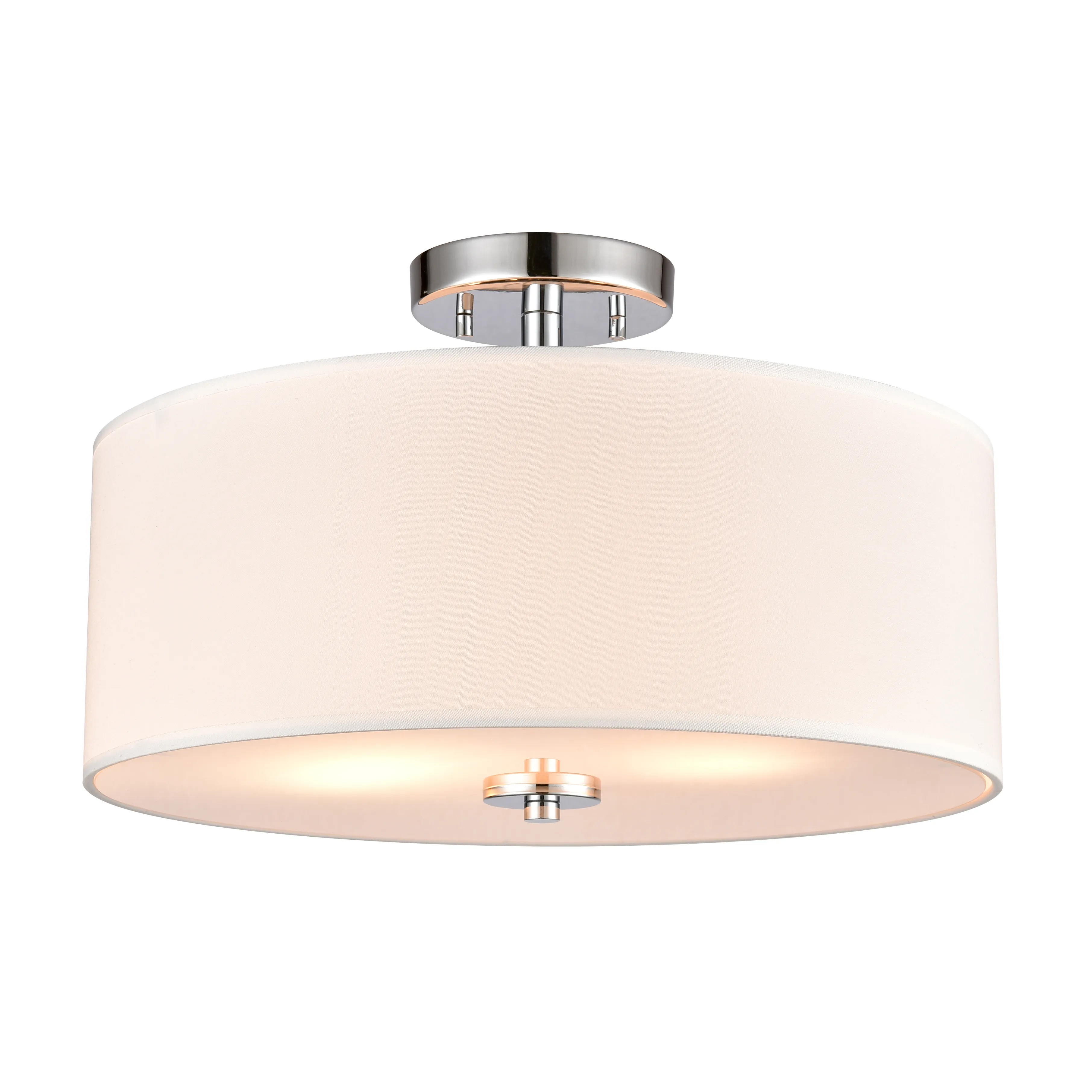 Oakland 2-Light Semi Flush Mount 