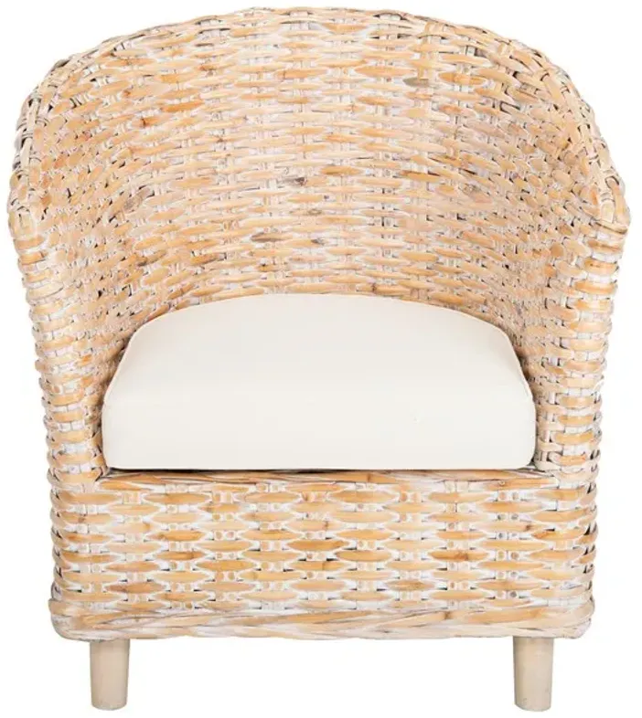 OMNI RATTAN BARREL CHAIR 