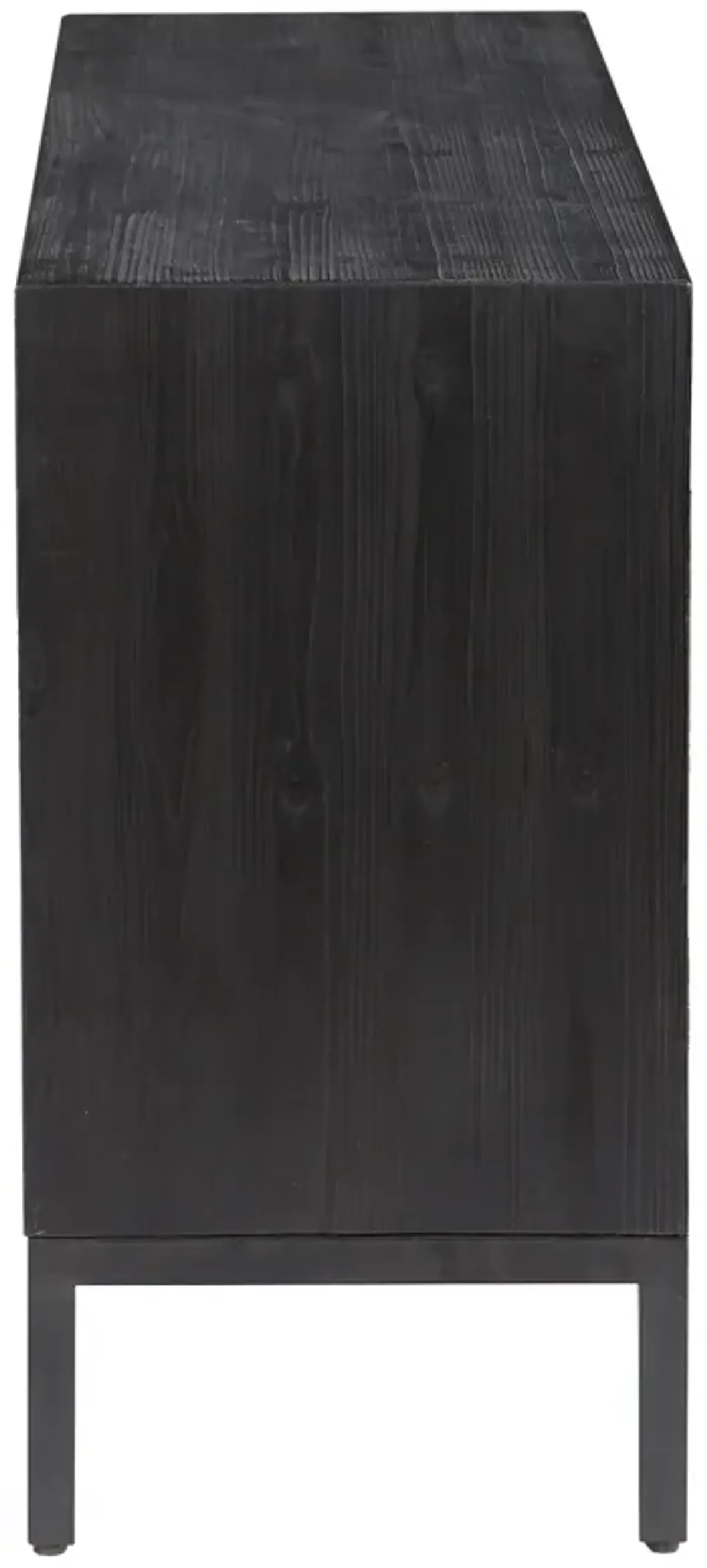 Aiken Dark Walnut 2 Door Cabinet