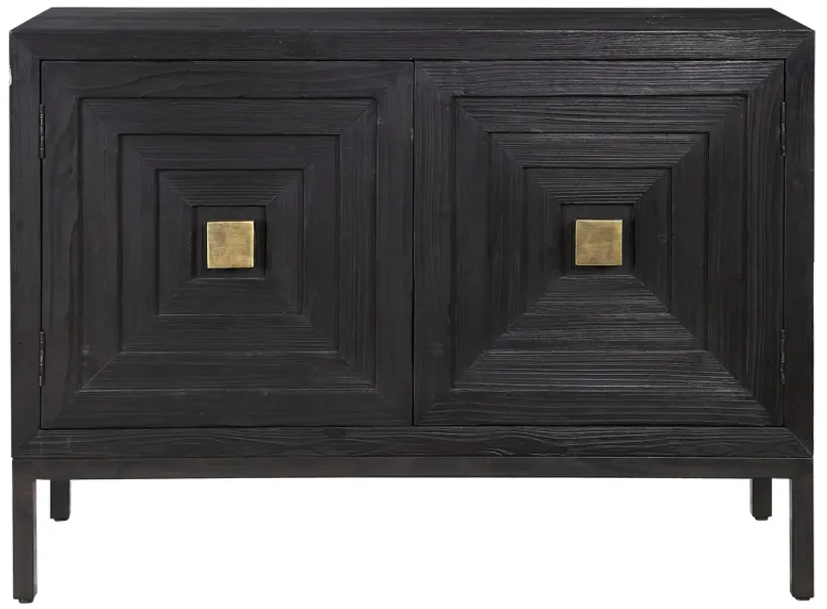 Aiken Dark 2 Door Cabinet