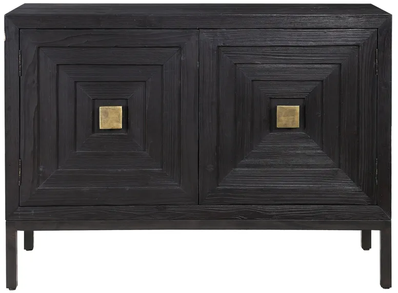 Aiken Dark 2 Door Cabinet