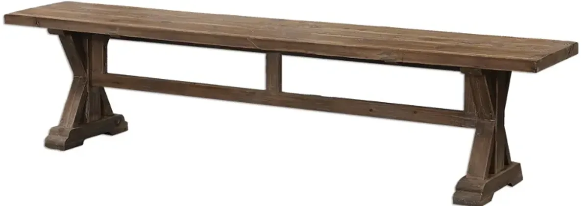  Stratford Salvaged Wood Bench