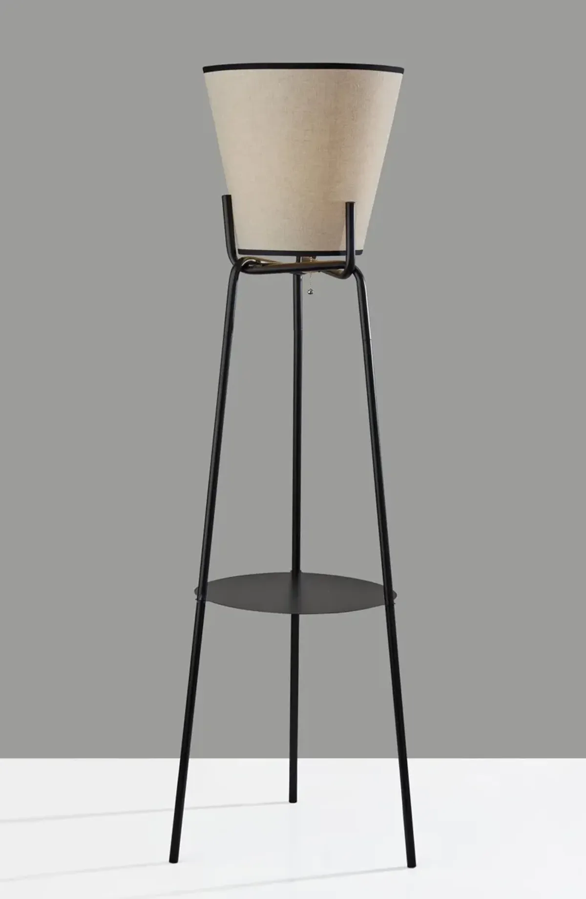 Zeek Shelf Floor Lamp