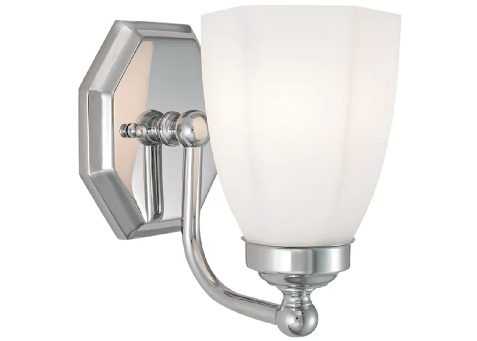 Trevi 1 Light Sconce - Chrome