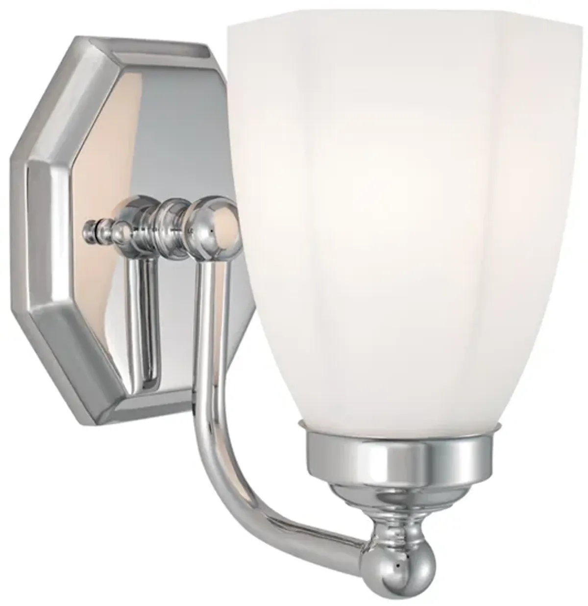 Trevi 1 Light Sconce - Chrome