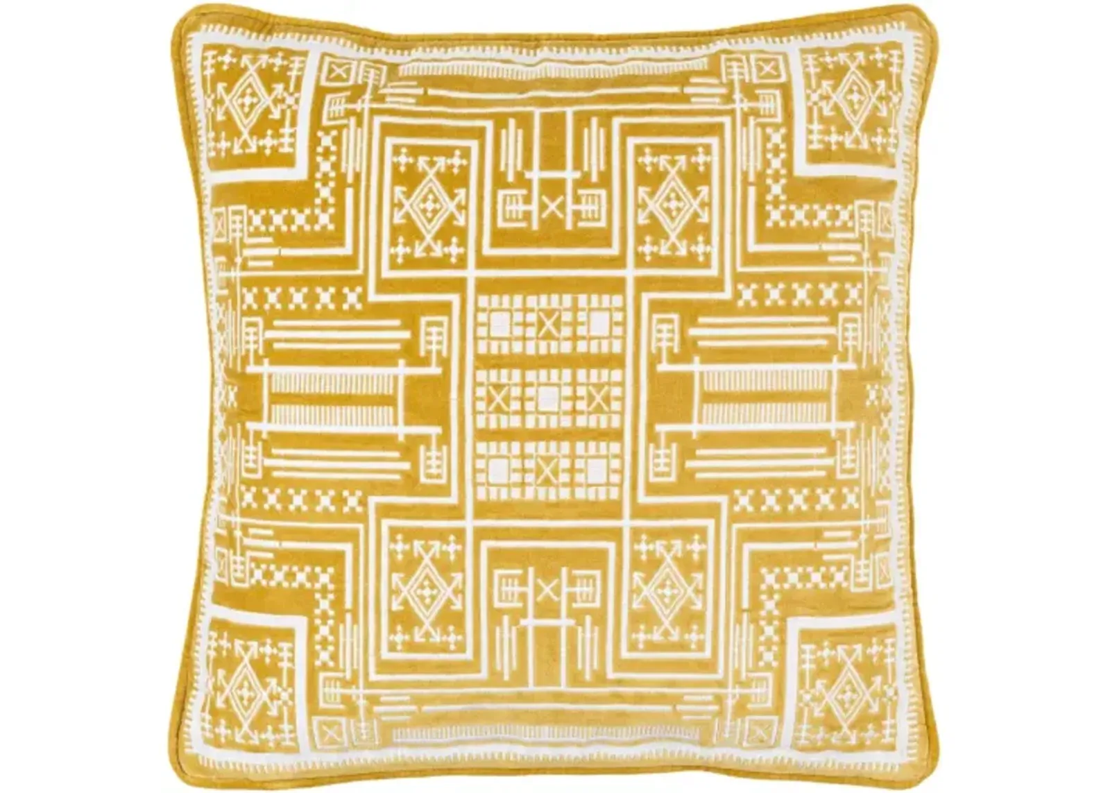 Camaxtli CAX-003 18"L x 18"W Accent Pillow