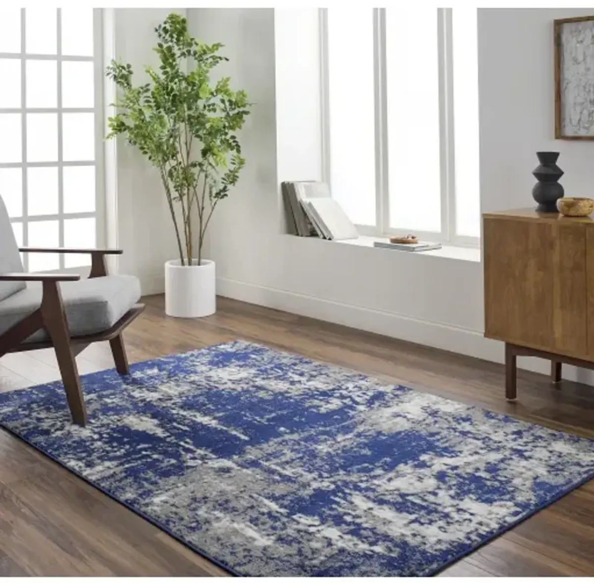 Pisa PSS-2373 6'7" x 9' Machine Woven Rug