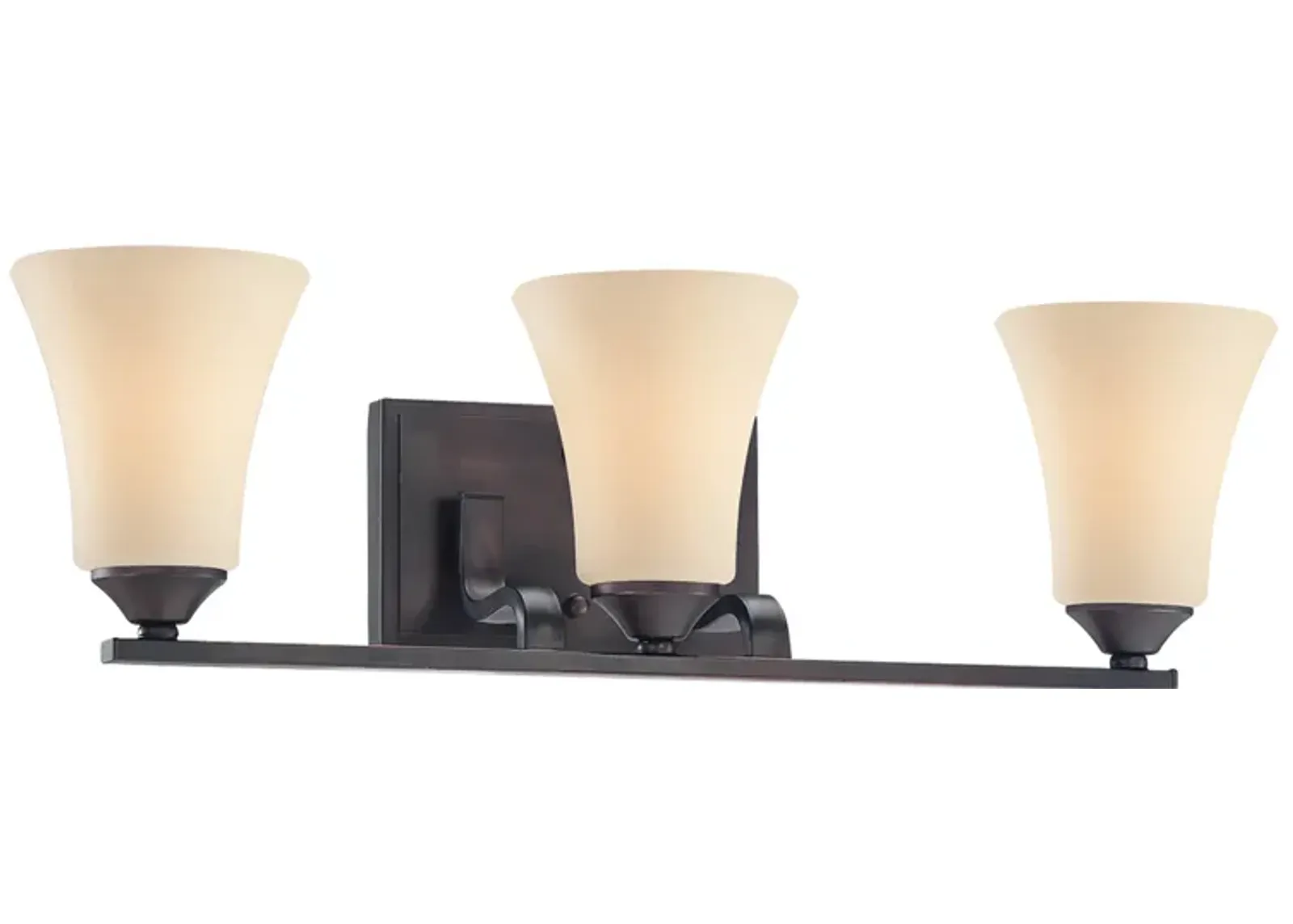 Treme 23" Wide 3-Light Vanity Light - Espresso