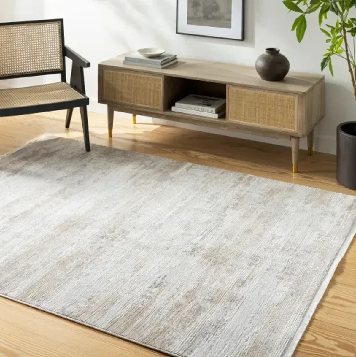 Obsession OBN-2303 5'3" x 7' Machine Woven Rug