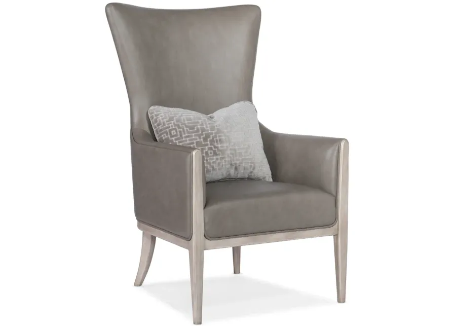 Kyndall Club Chair with Accent Pillow