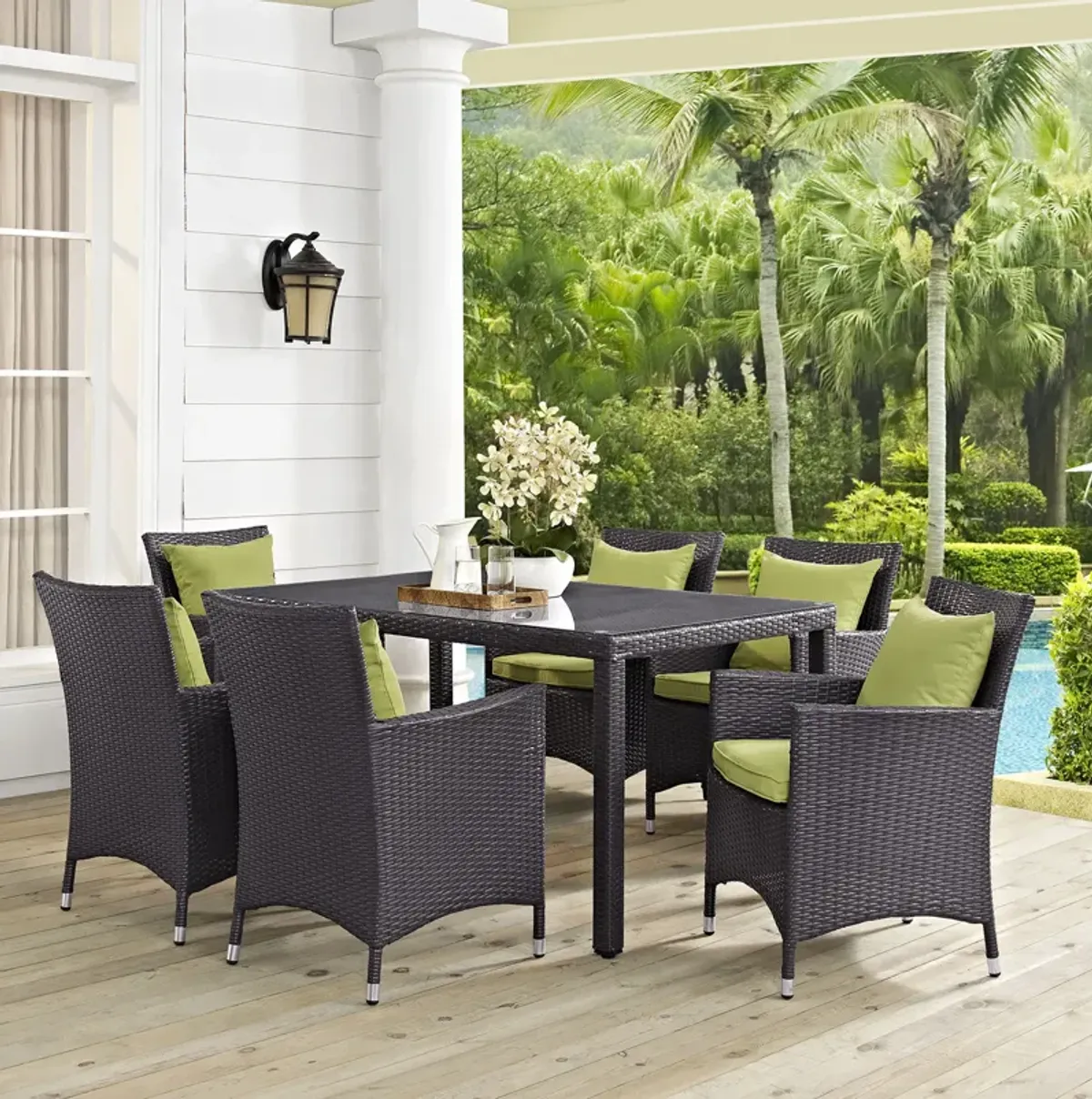 Convene 7 Piece Outdoor Patio Dining Set