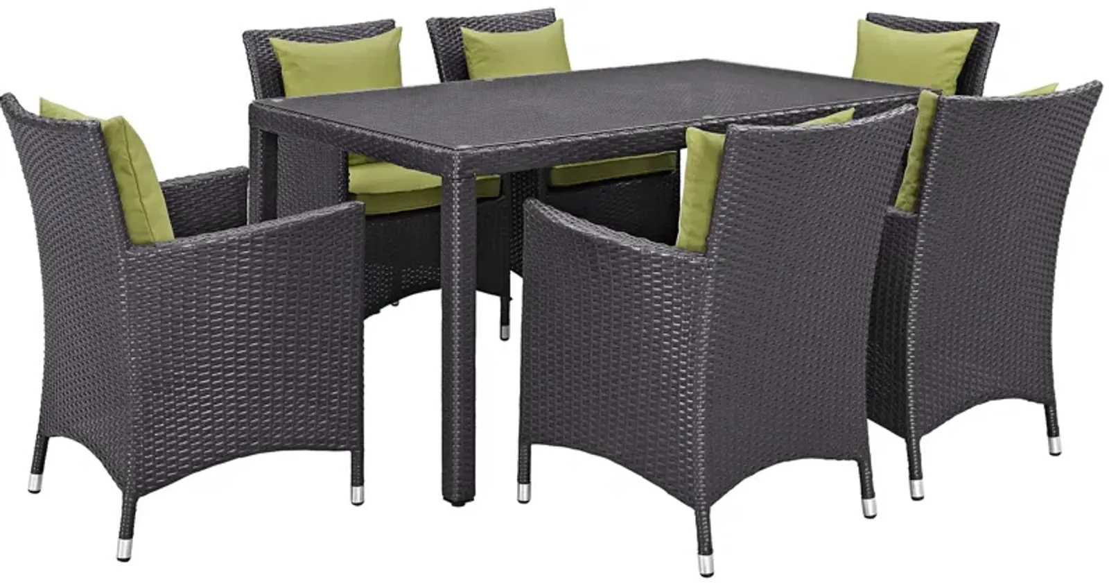 Convene 7 Piece Outdoor Patio Dining Set