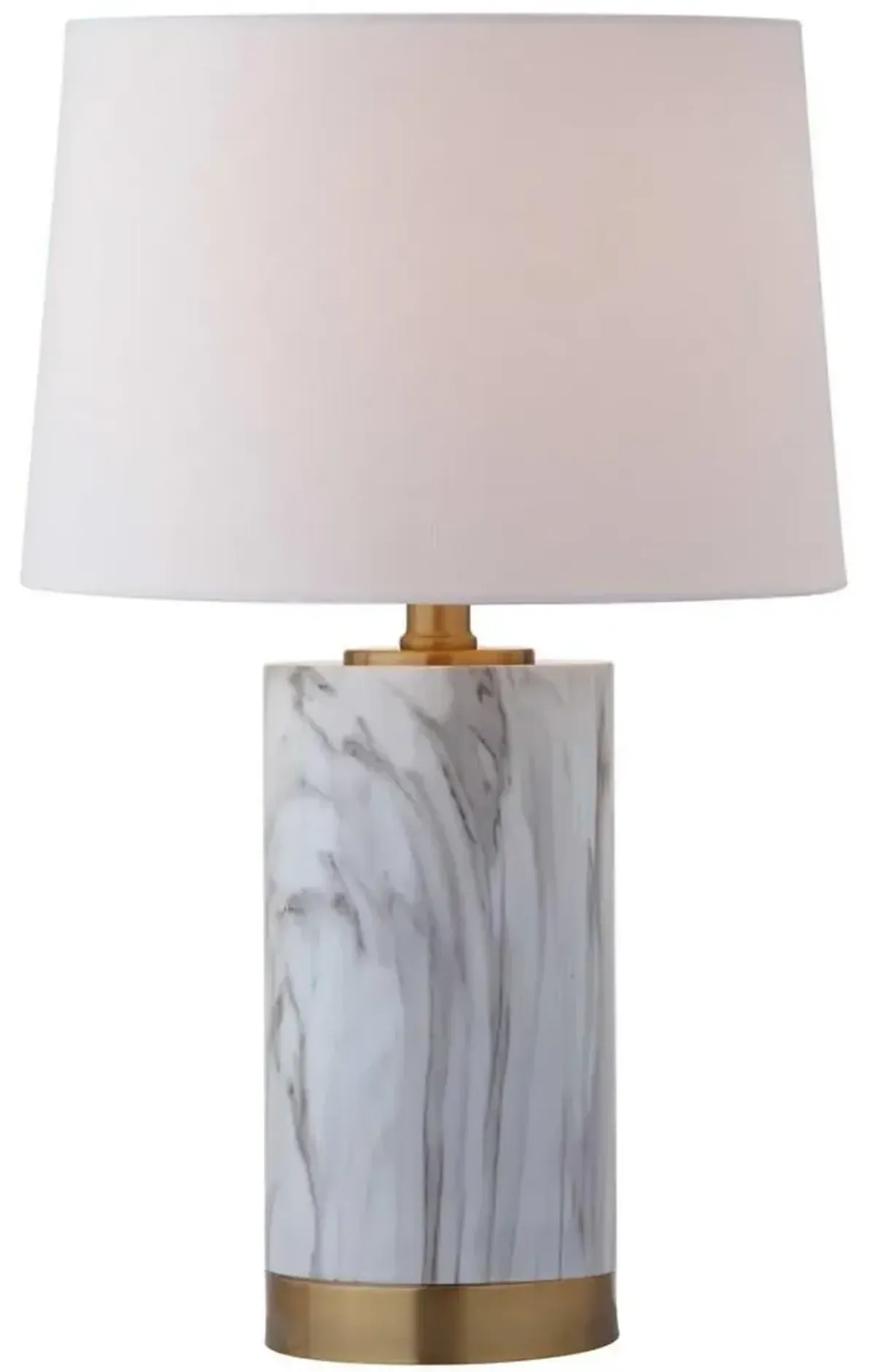 Clarabel Marble 18" Table Lamp