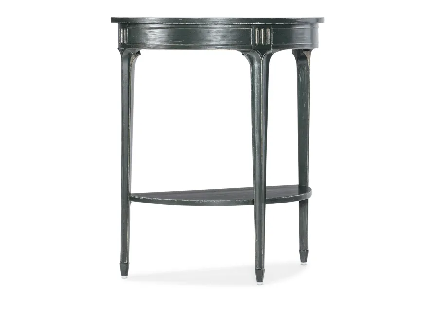 Charleston Demilune Accent Table