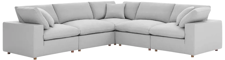 Commix 5 Piece Sectional Sofa Set