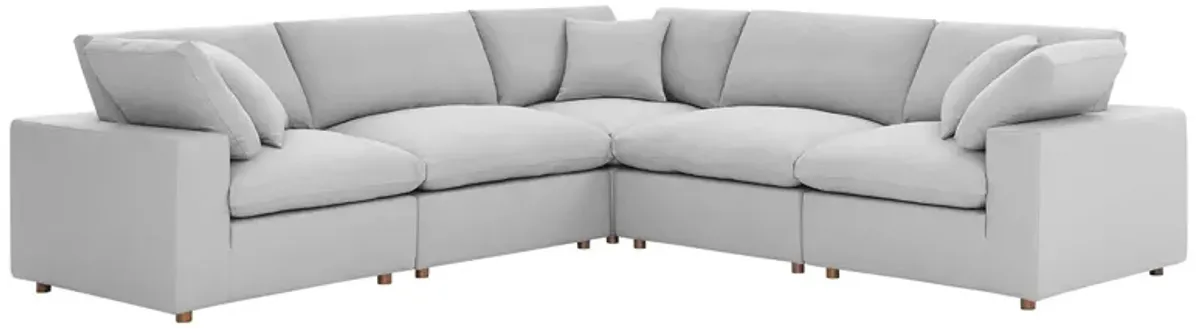 Commix 5 Piece Sectional Sofa Set