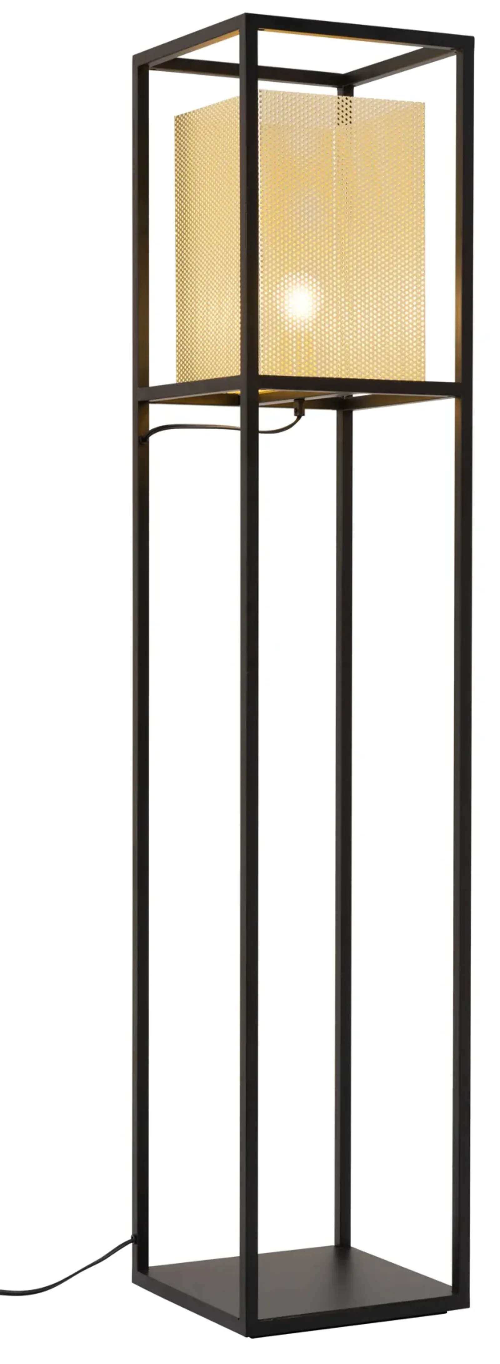 Yves Floor Lamp Gold & Black