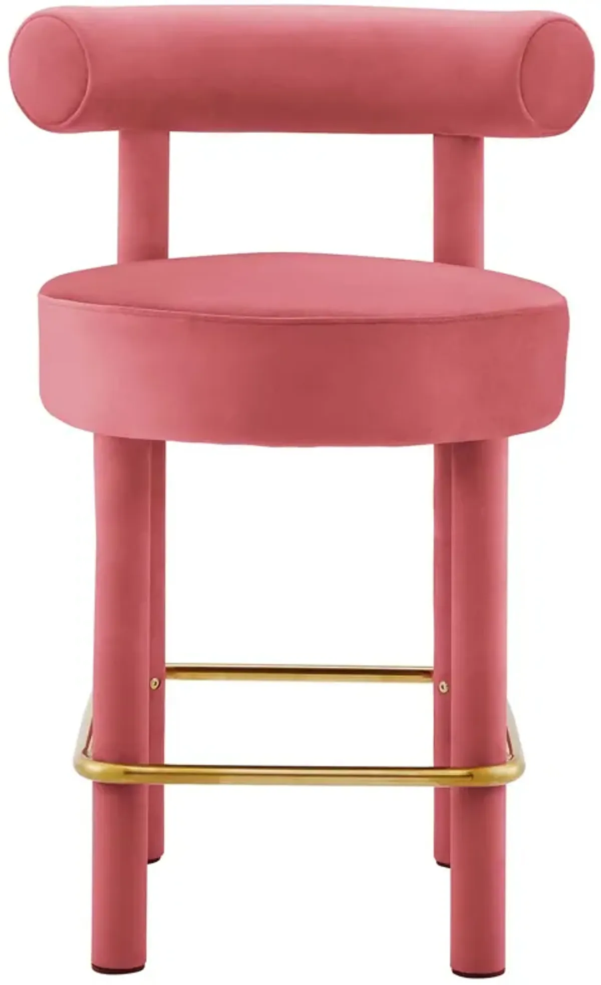 Toulouse Performance Velvet Counter Stool