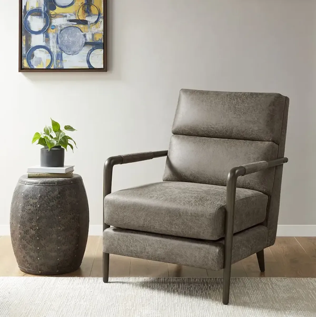 Gavin Channel Accent Armchair