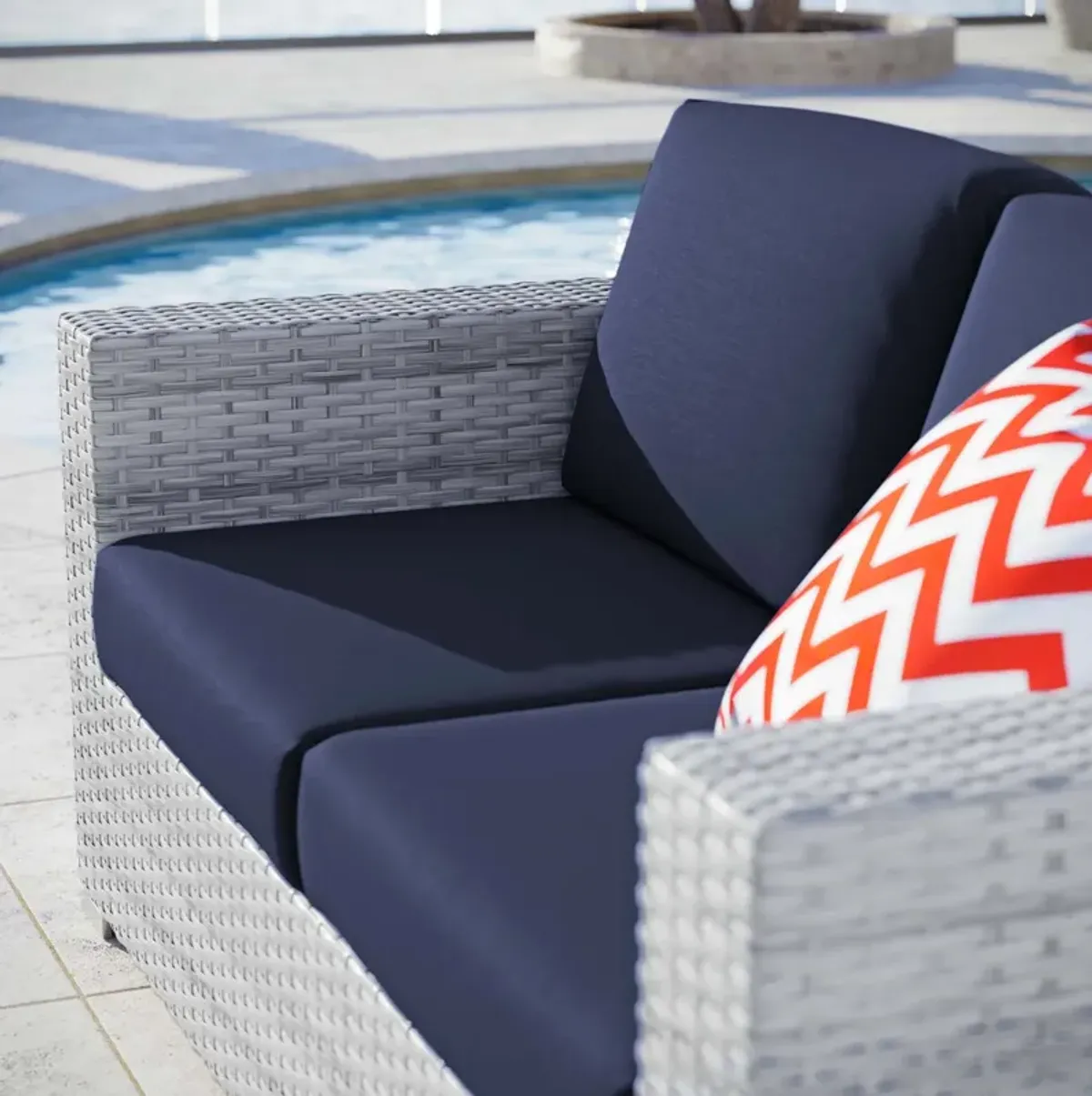 Convene Outdoor Patio Loveseat