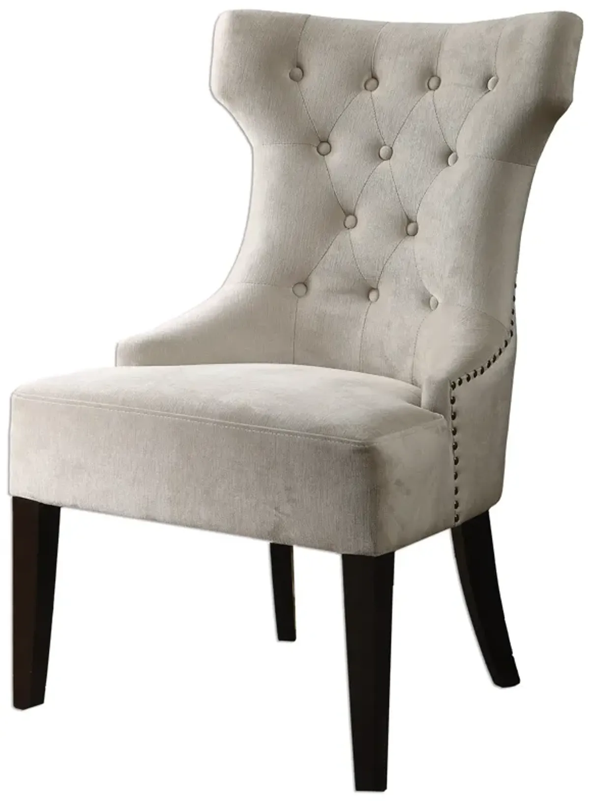 Arlette Tufted Wing Chair