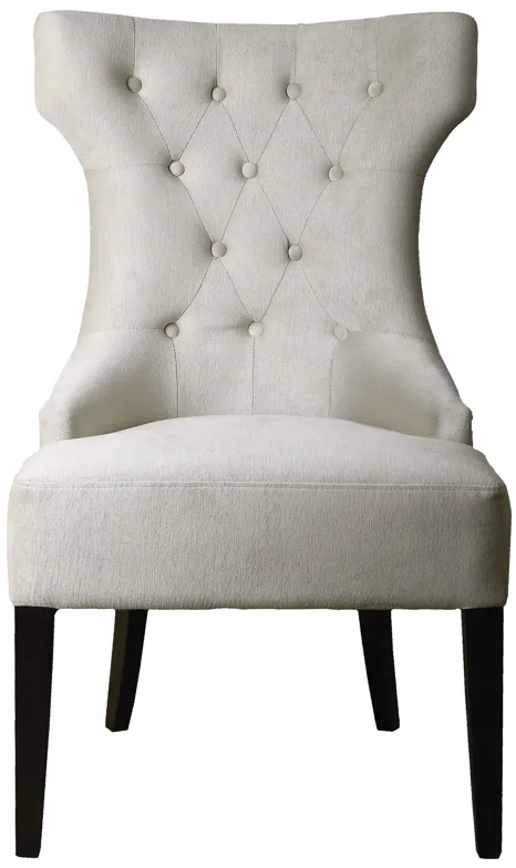 Arlette Tufted Wing Chair