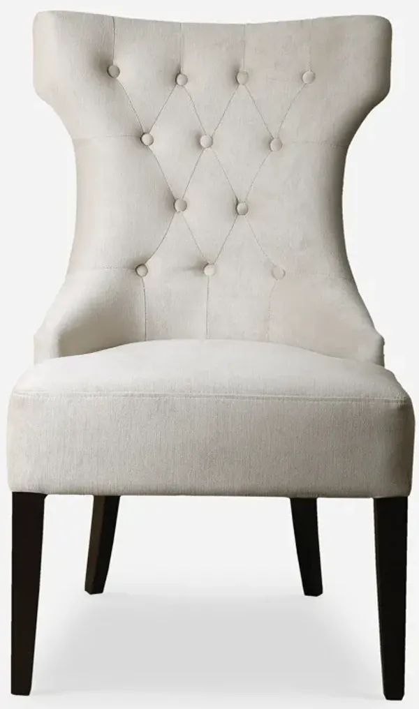 Arlette Tufted Wing Chair