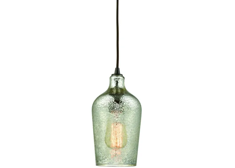 Hammered Glass Configurable Multi Pendant - Oil Rubbed Bronze