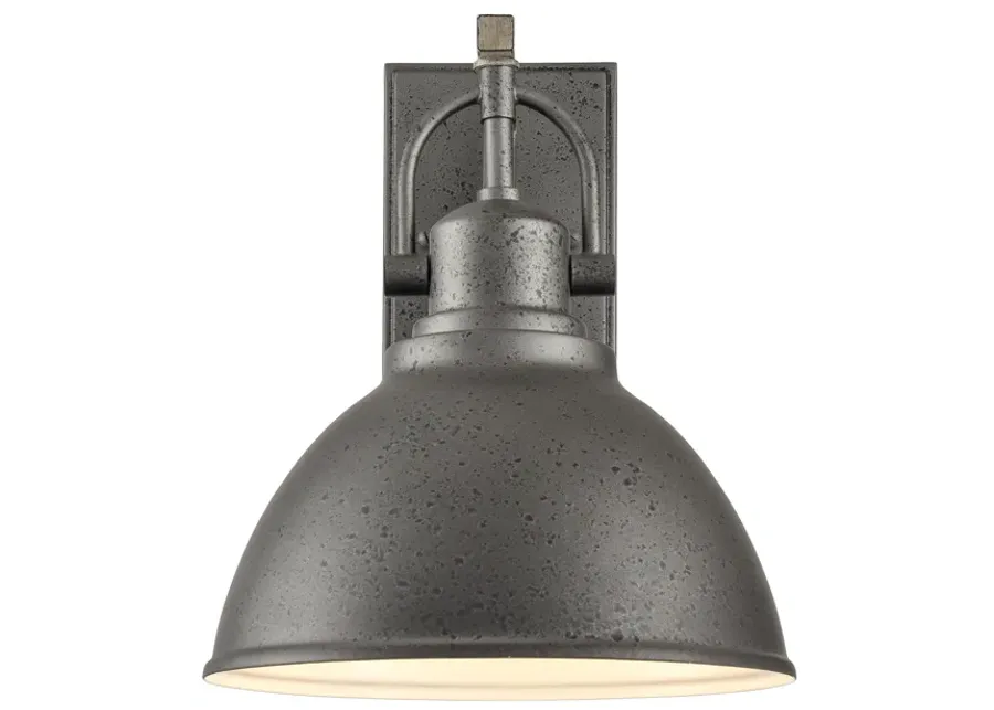 North Shore 12.25" High 1-Light Outdoor Sconce - Iron