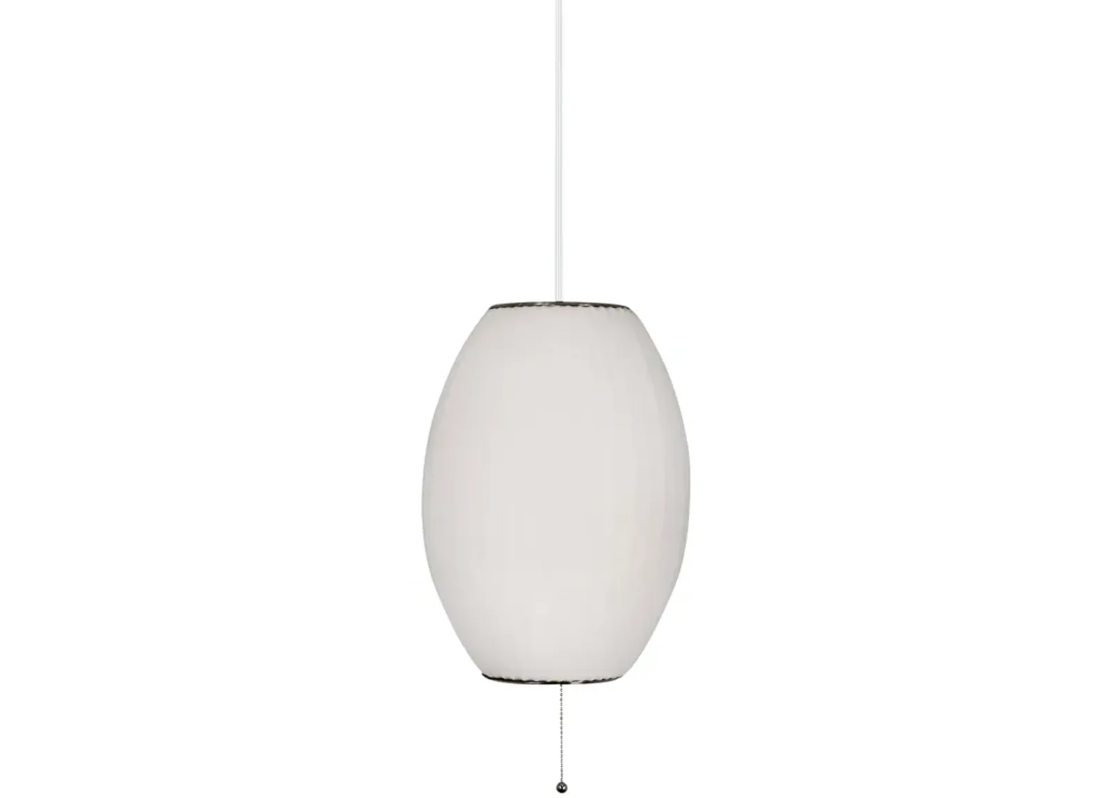 Cigar 12" Wide 1-Light Mini Pendant - White