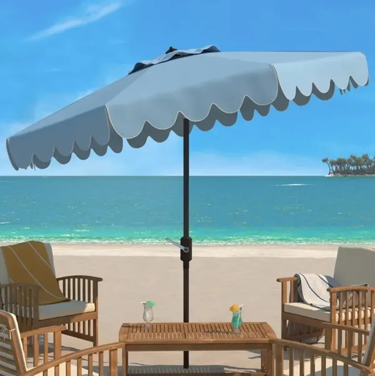 DORINDA 9FT CRANK UMBRELLA