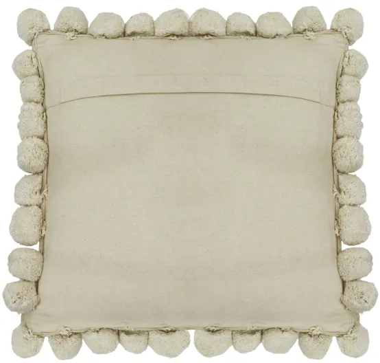 Adelyn Square Tasseled Accent Pillow