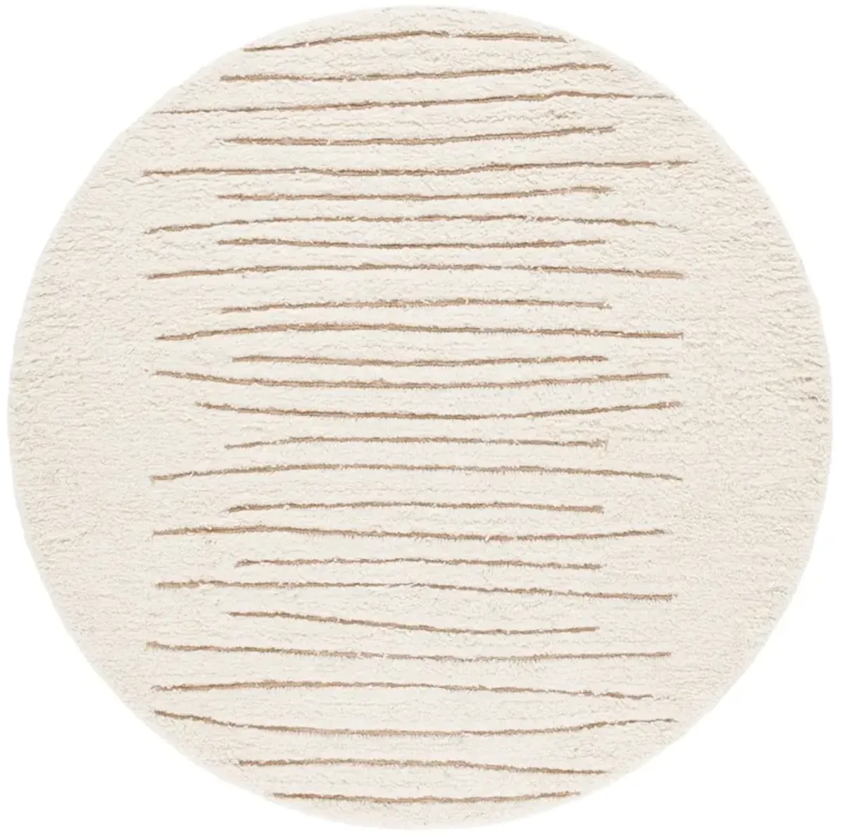 CASABLANCA 796 NATURAL  6' x 6' Round Round Rug