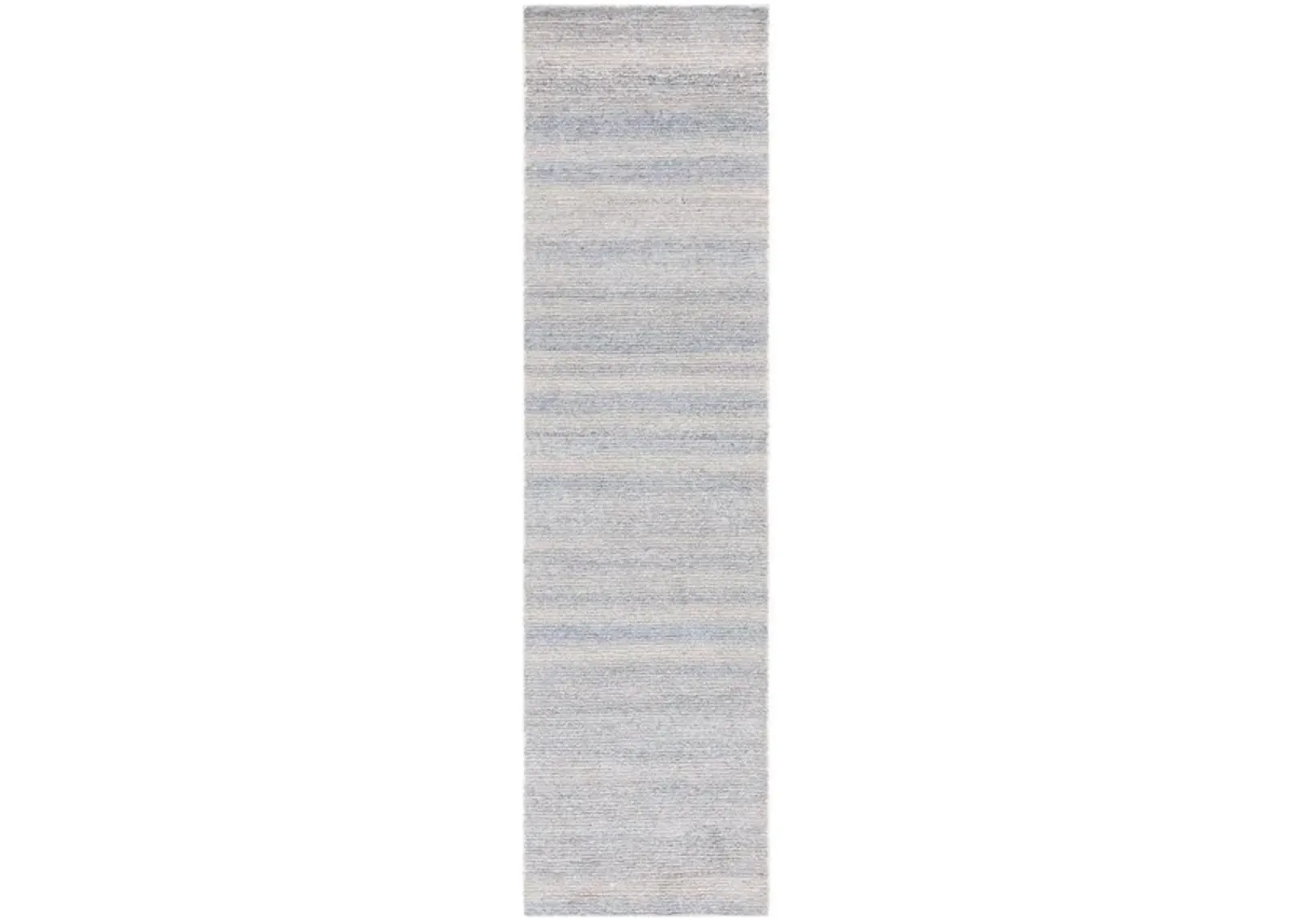 EBONY 214 Blue  2'-3' X 9' Runner Rug