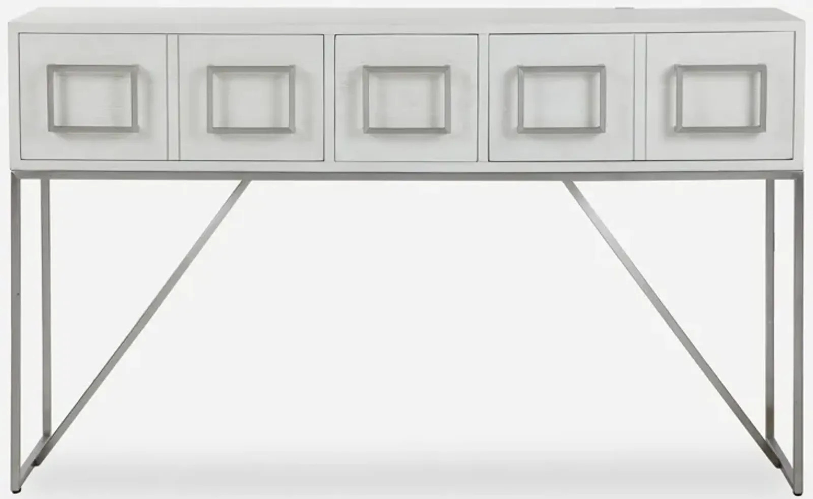 Abaya White Console Table