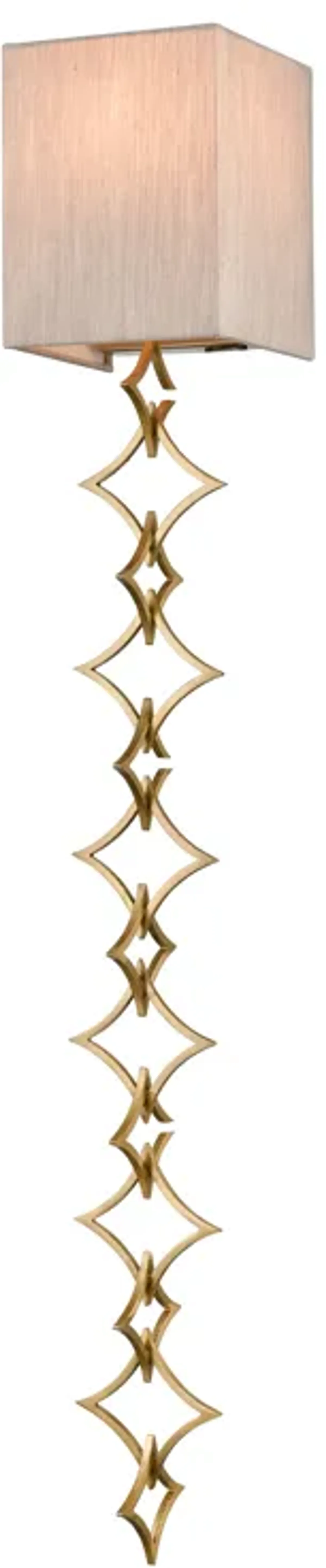 To the Point 9" High 1-Light Sconce - Aged Brass