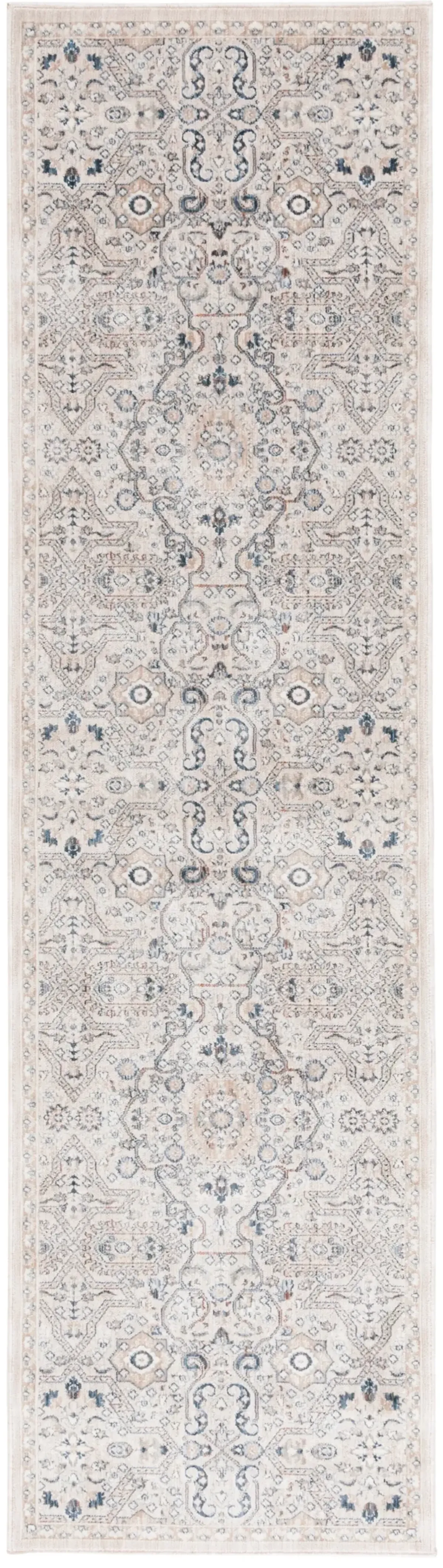 SUTTON 104 BEIGE  2'-2' x 8' Runner Rug