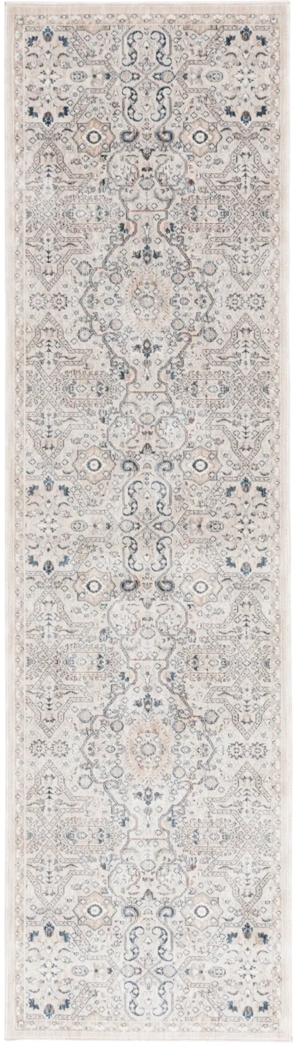 SUTTON 104 BEIGE  2'-2' x 8' Runner Rug
